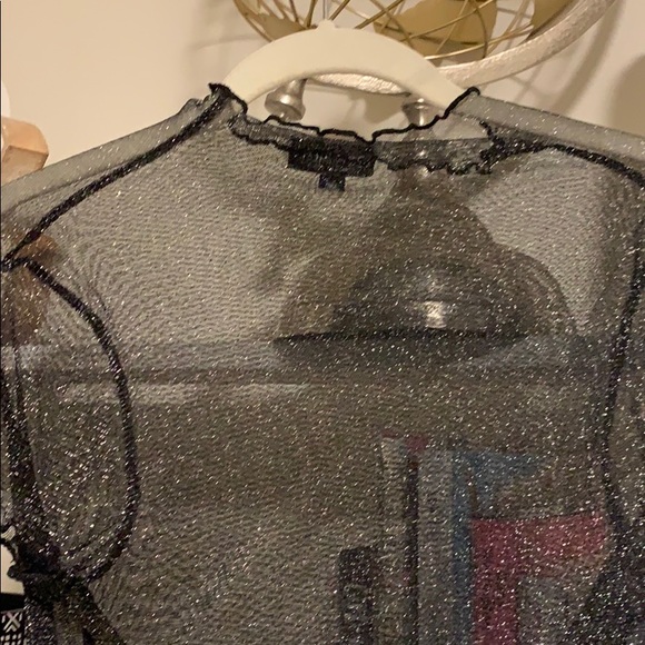 Topshop glitter crop - Picture 2 of 3